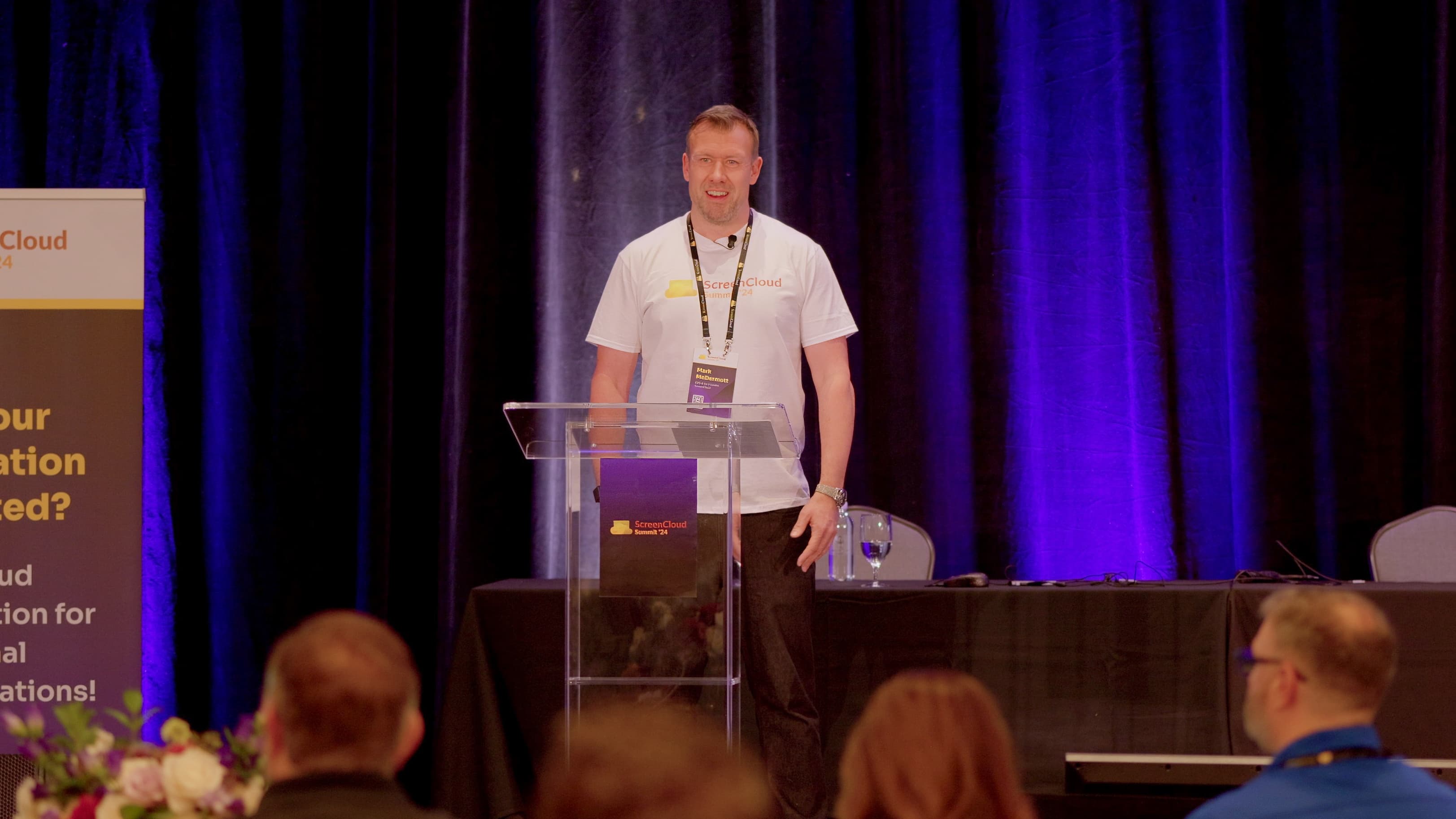 ScreenCloud Summit 2024 - professional customer conference presentation